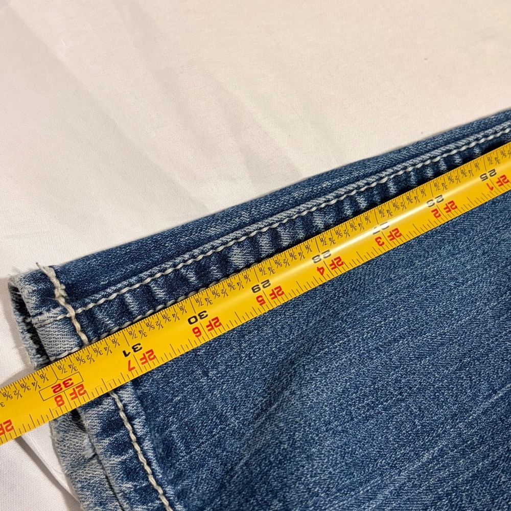 Miss Me Blue Bootcut flare Jeans with rhinestone details on the back pockets - Picture 12 of 14